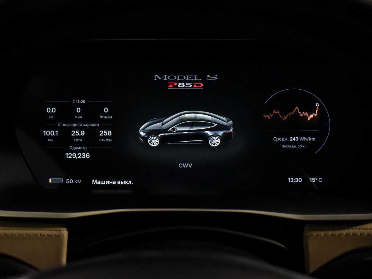 Купить Tesla Model S P85D, 2015, 129 235 км, фото №21