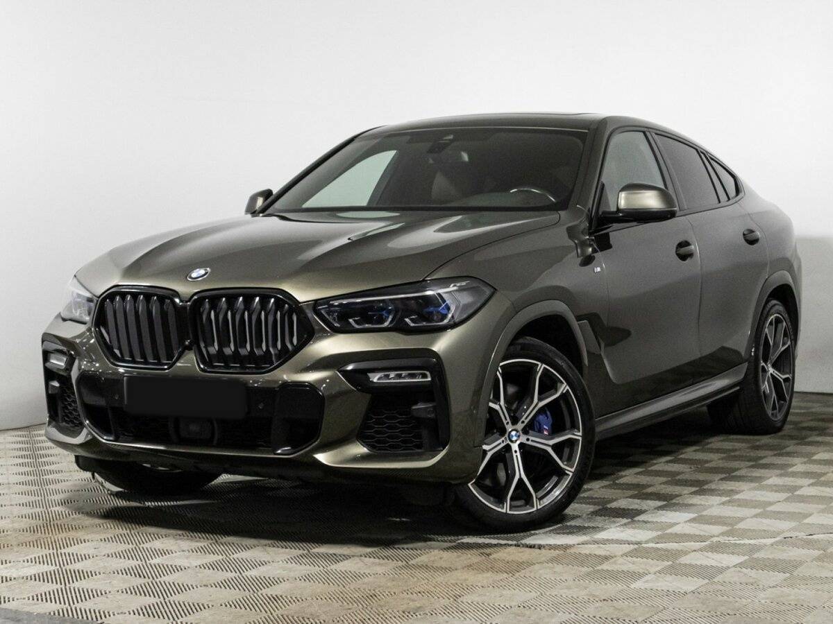 Купить BMW X6 40d, 2021, 100 681 км, фото №1