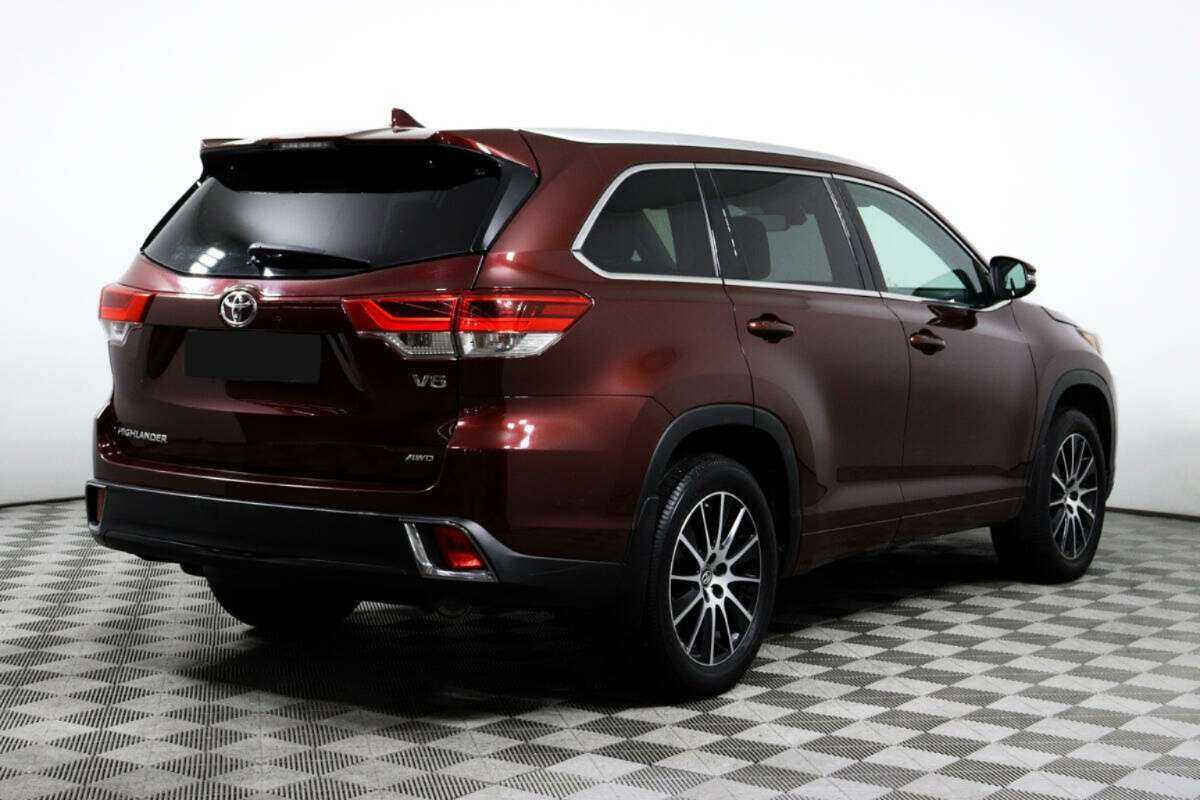 Купить Toyota Highlander, 2018, 106 801 км, фото №5