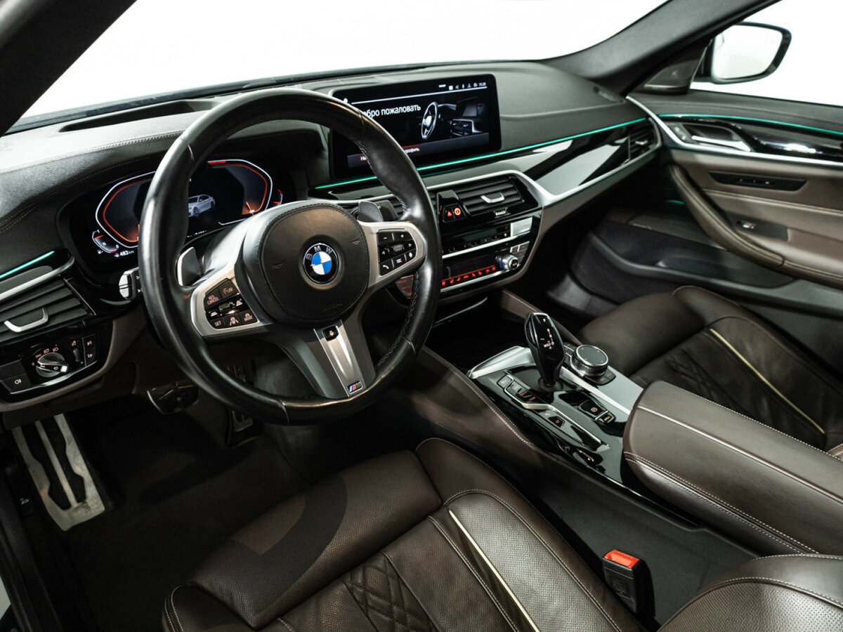 Купить BMW 5 серии 530i xDrive VII (G30/G31/G38) Рестайлинг, 2022, 34 400 км, фото №9